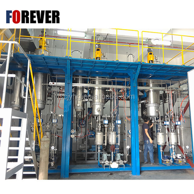 Unità chiavi in mano di raffinazione della VE di elevata purezza dell'attrezzatura della raffineria di petrolio dell'UL